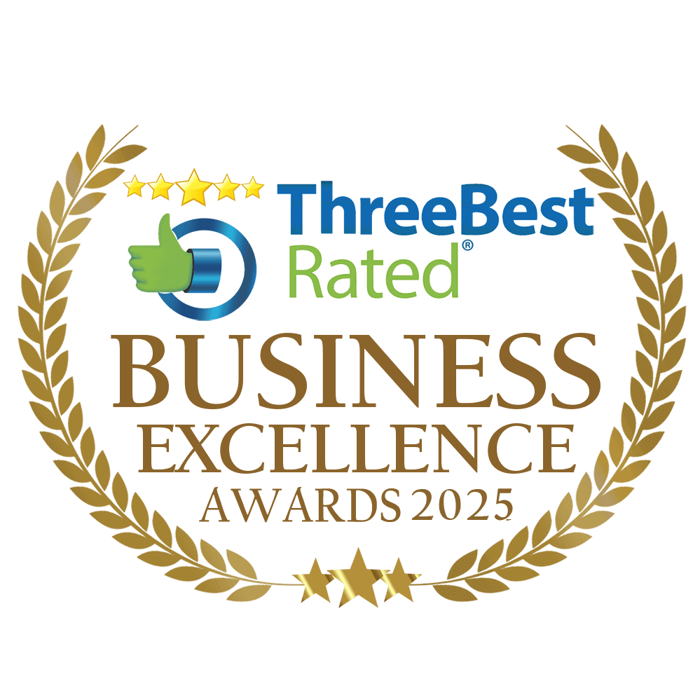 Top three logo for web design stockton on teesside